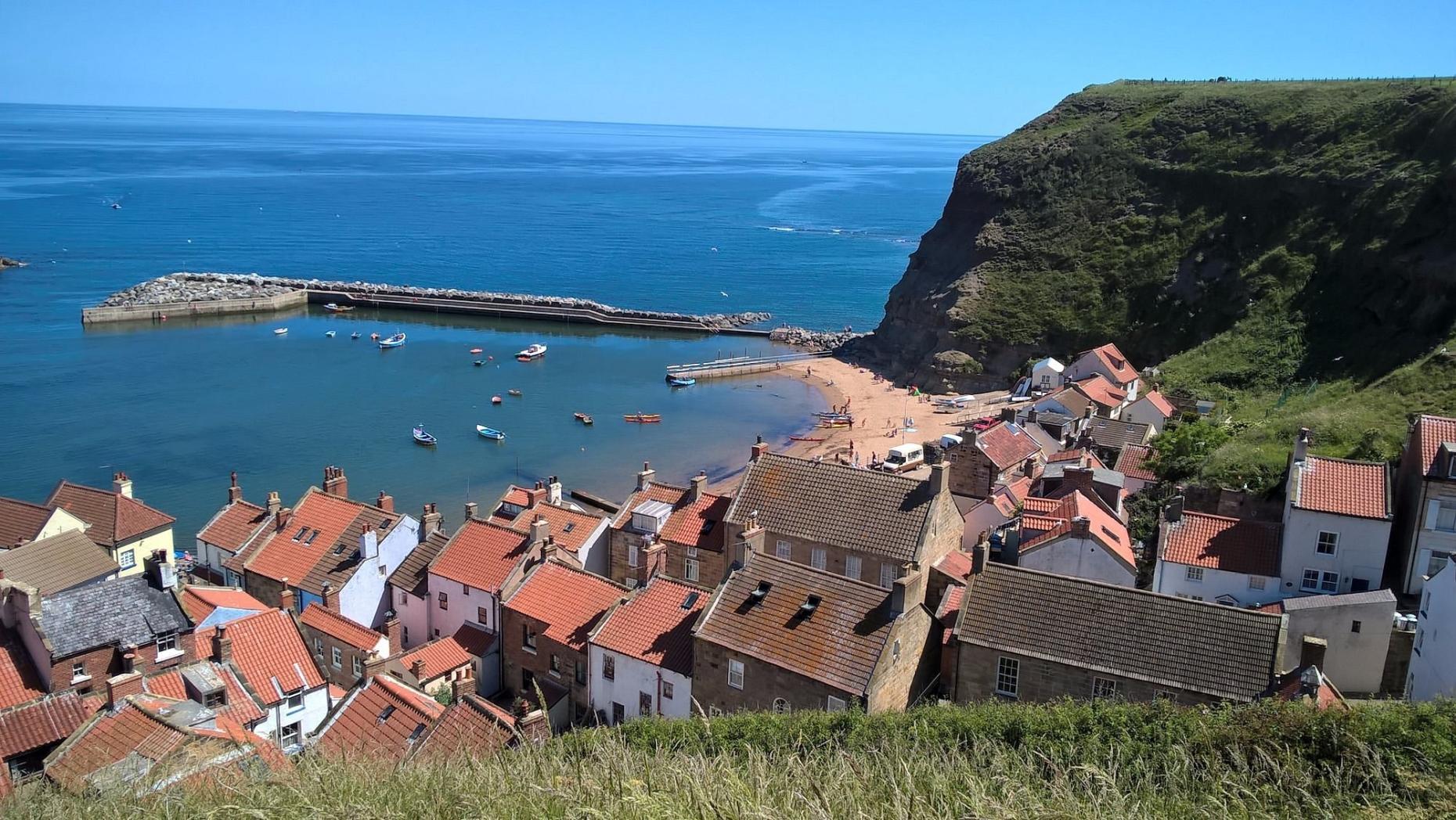 Beach From Hillside 1039464