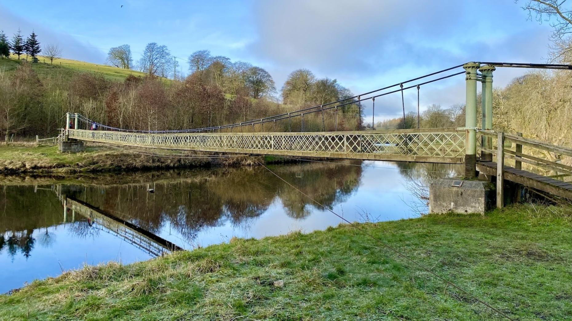 Hebden Suspension Bridge 1 1003533