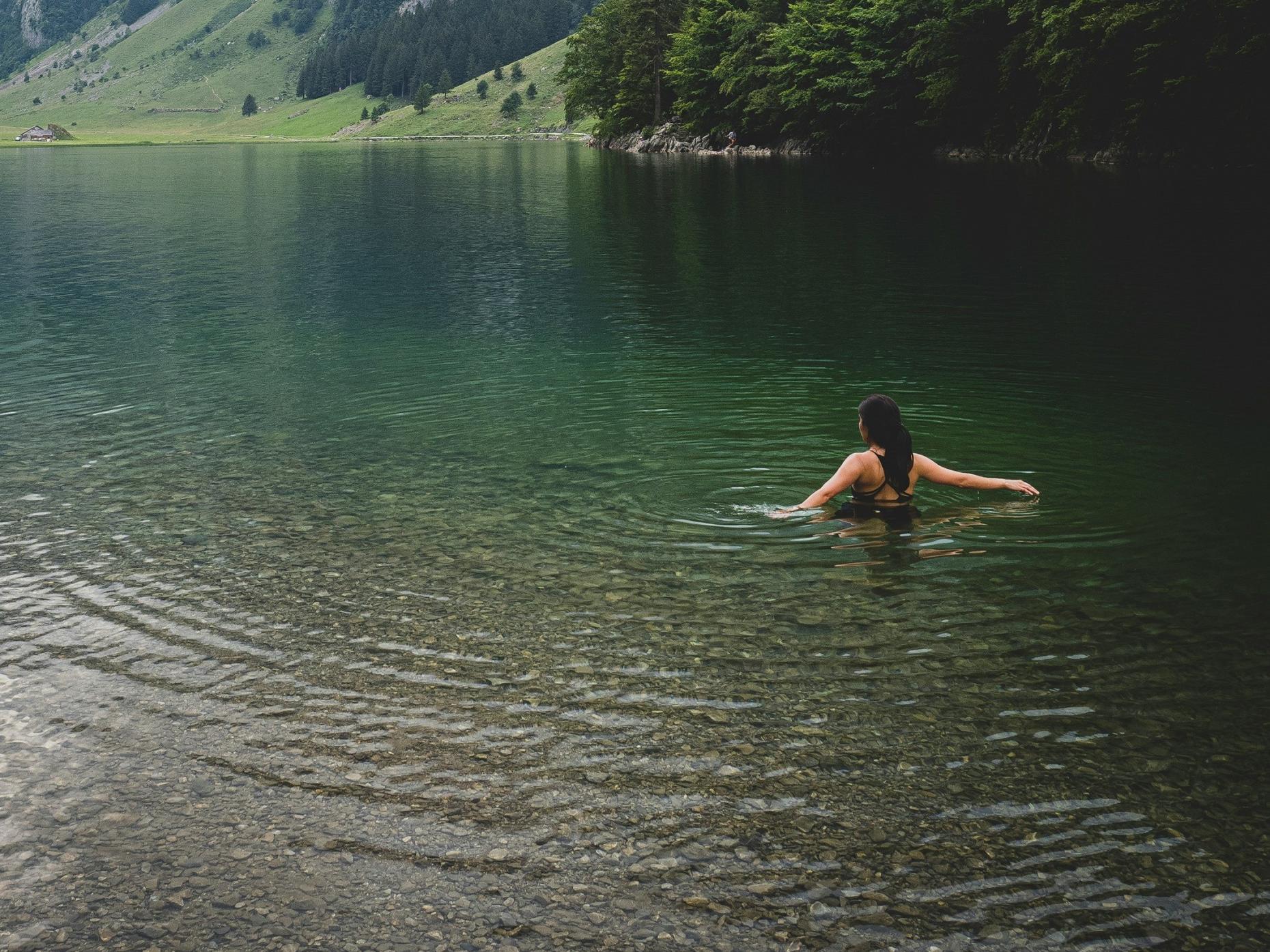 Wild Swim Stock Image 1038677
