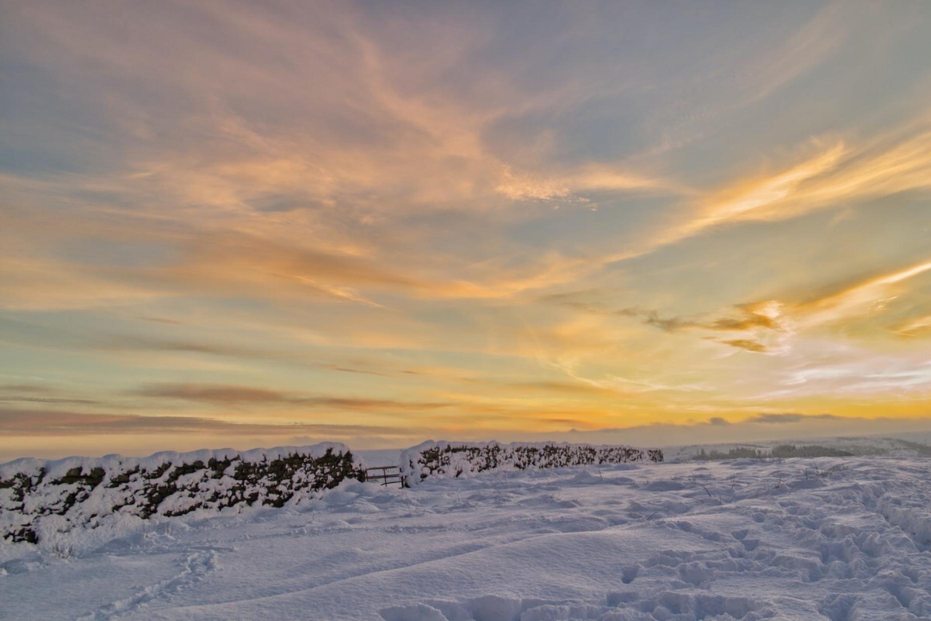Yorkshire Dales Winter Landscape 616900
